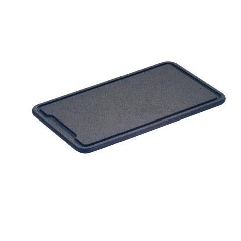 Deska do krojenia, 42x27x1,5 cm, antracytowa