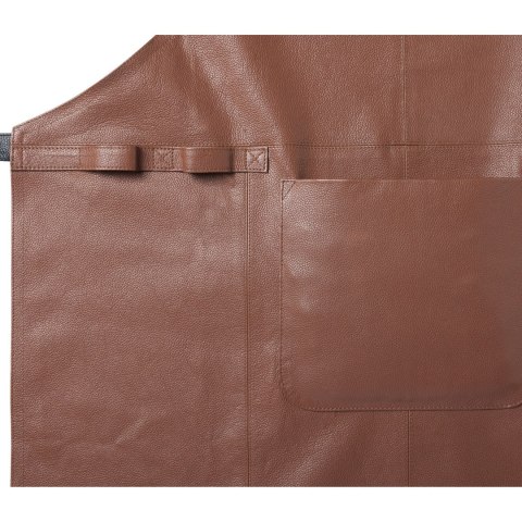 Fartuch skórzany brązowy