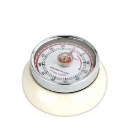 Timer mechaniczny średnica 7 x 3 CM kremowy ZASSENHAUS