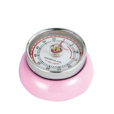 Timer mechaniczny śred. 7 x 3 cm różowy ZASSENHAUS