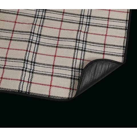 Koc piknikowy 145 x 130 cm CILIO wodoodporny beżowy