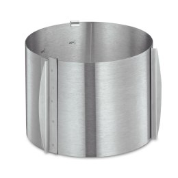 Wysoka regulowana obręcz do ciast KUCHENPROFI śred 16 - 30 cm