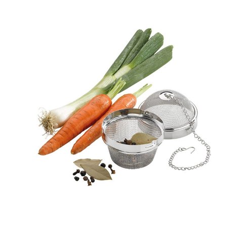 Zaparzaczka lub sitko na przyprawy, śred. 9 cm