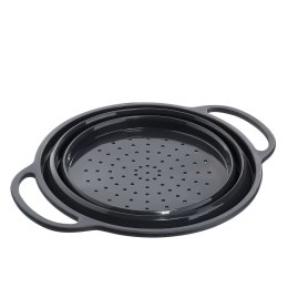 Cedzak składany KUCHENPROFI średnica 24 CM czarny