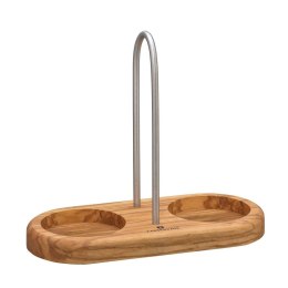 Podstawka pod młynki z uchwytem drewno oliwne ZASSENHAUS