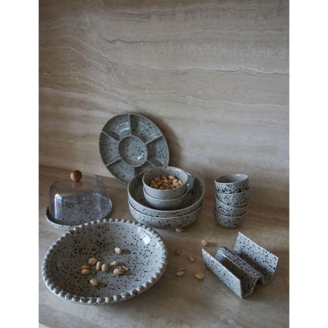 Podstawki do taco SAGAFORM 2 sztuki kamionka 11,5 x 12 x 5,5 cm szare