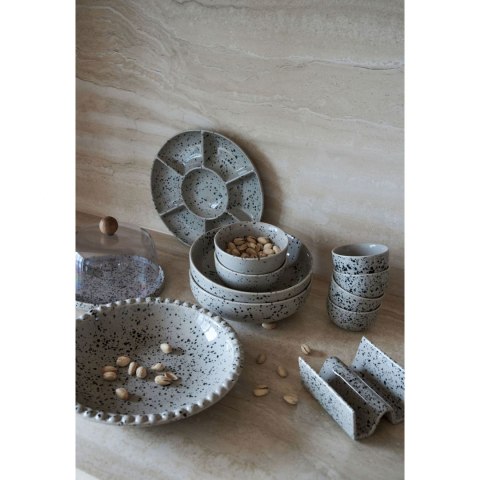 Podstawki do taco SAGAFORM 2 sztuki kamionka 11,5 x 12 x 5,5 cm szare