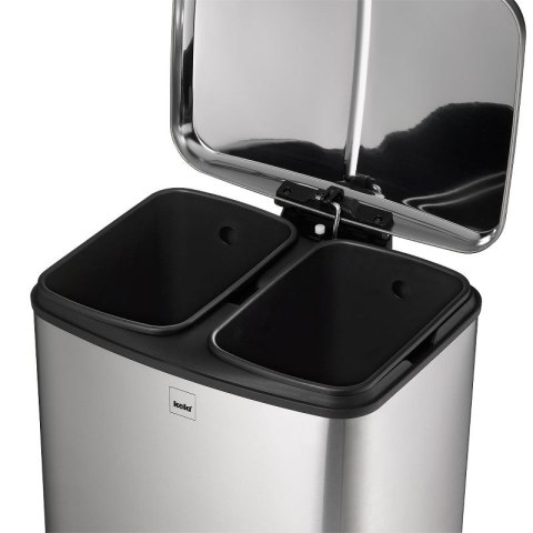 Kosz do segregacji śmieci 2 x 12 L