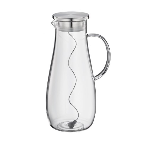 Szklany dzbanek na wodę ze spiralą na owoce CILIO 2 L
