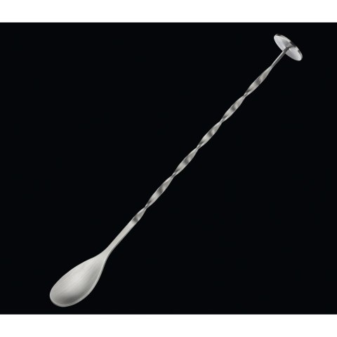 Łyżeczka koktajlowa z tłuczkiem skręcona CILIO 25 cm