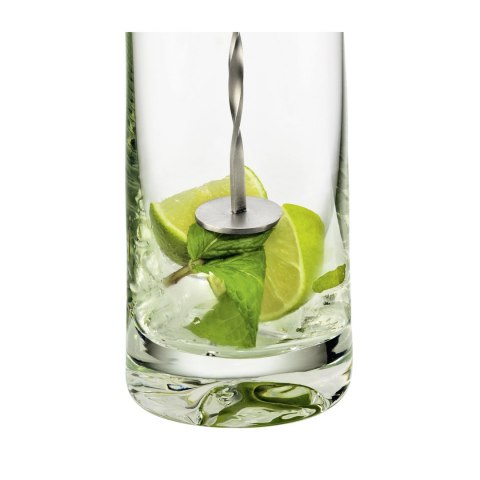 Łyżeczka koktajlowa z tłuczkiem skręcona CILIO 25 cm