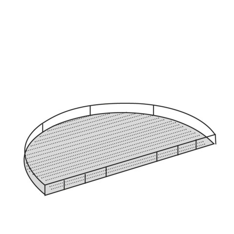 Mata do szuflady KELA 150 x 50 cm