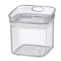 Plastikowy pojemnik kuchenny, 10,5x10,5x10,5 cm, 0,5 l