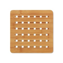 Podkładka pod gorące naczynia, bambus, 20 x 20 x 1 cm