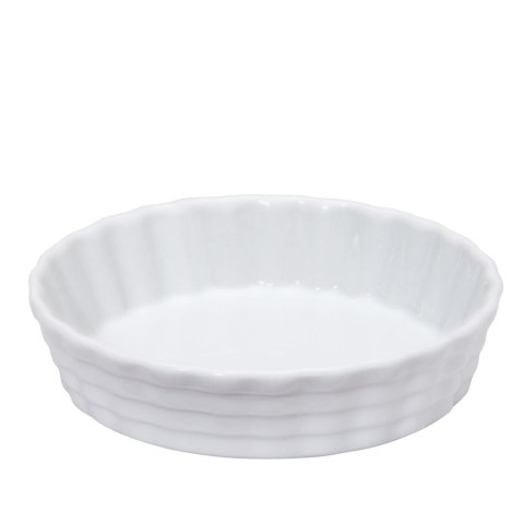 Minibrytfanna porcelanowa okrągła śred. 13 cm