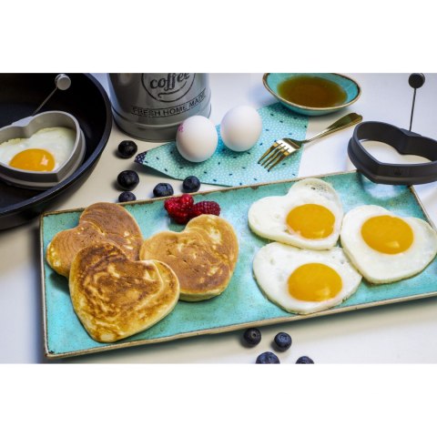 Obręcze do jajek sadzonych LURCH serca 2 sztuki 10 x 10 cm