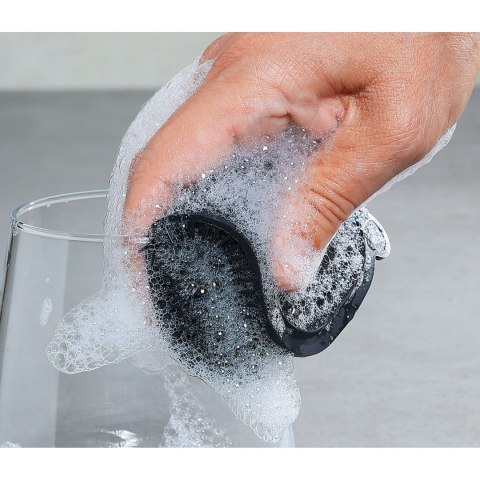 Myjka silikonowa KUCHENPROFI 13 x 8 cm czarna