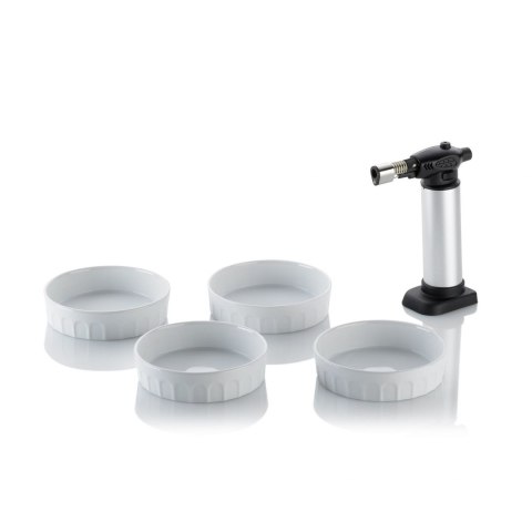 Zestaw do crème brûlée 5 elementów KELA