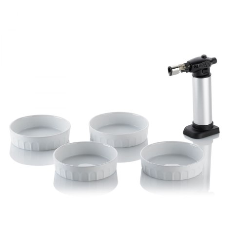 Zestaw do crème brûlée 5 elementów KELA