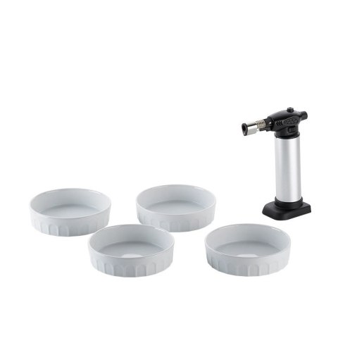 Zestaw do crème brûlée 5 elementów KELA