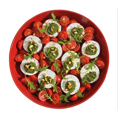 Naczynie żaroodporne 1,7 L czerwone