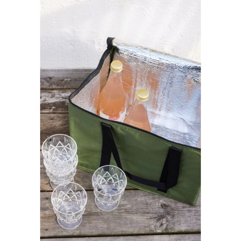 Torba termiczna 6,3 L zielona