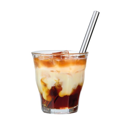 Szerokie stalowe słomki do napojów CILIO 4 sztuki