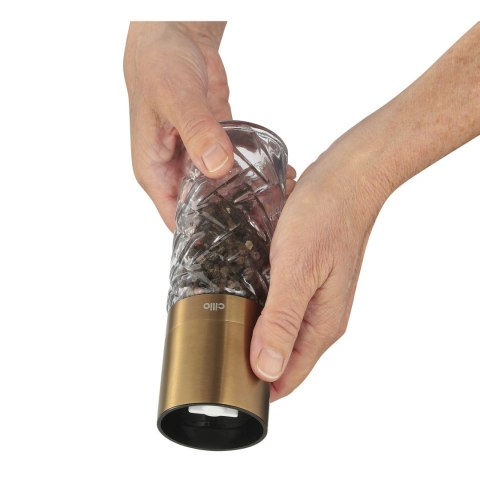 Młynek do soli lub pieprzu kolor miedziany