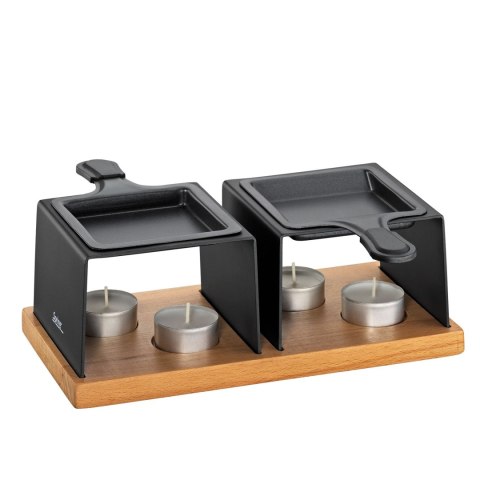 Mini raclette na tealight dla 2 osób 24,5 x 12,5 x 8 cm