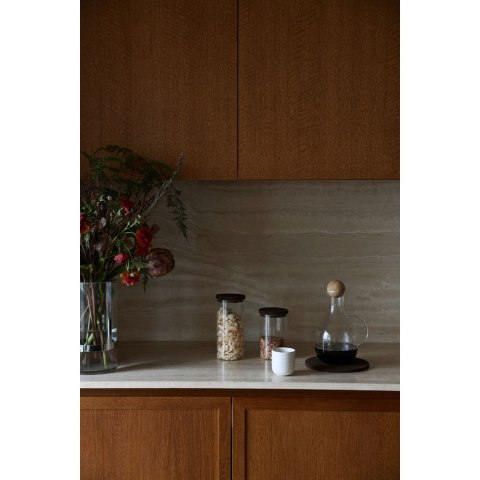 Podkładki pod gorące naczynia 2 sztuki SAGAFORM śred. 20 cm ciemnobrązowe