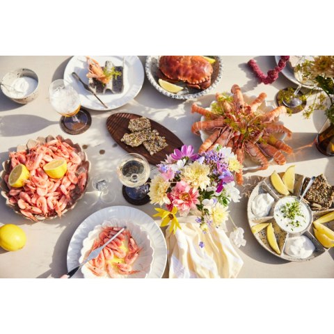 Talerz głęboki średnica 20 x 5 CM biały MAŁY