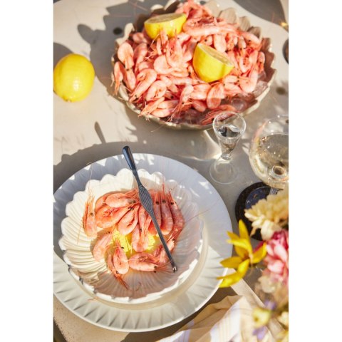 Talerz głęboki średnica 27 x 5,5 CM beżowy SAGAFORM