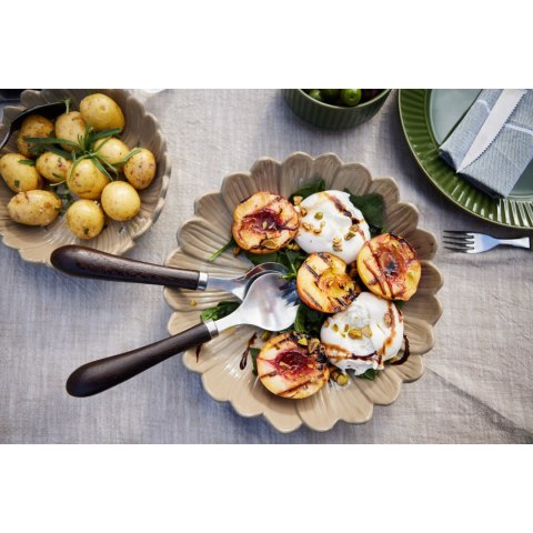 Talerz głęboki średnica 27 x 5,5 CM beżowy SAGAFORM