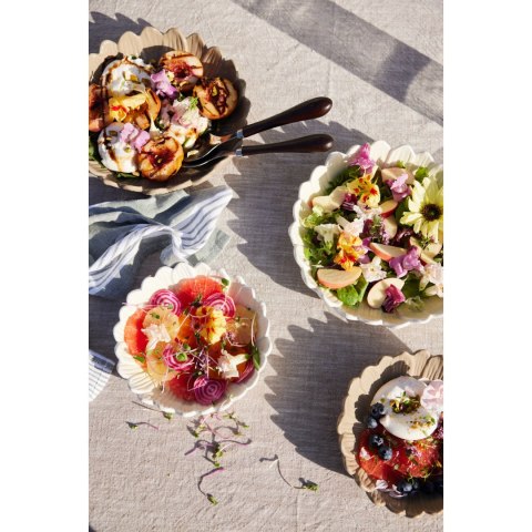 Talerz głęboki SAGAFORM średnica 27 x 5,5 CM biały