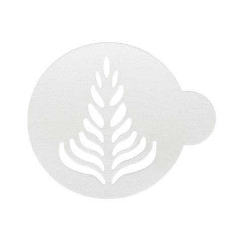 Szablony do dekoracji kawy CILIO 6 sztuk śred. 9 cm