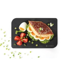 Deska z laminatu włókna drzewnego ZASSENAHAUS 26 x 16,5 cm czarna