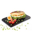 Deska z laminatu włókna drzewnego ZASSENAHAUS 26 x 16,5 cm czarna