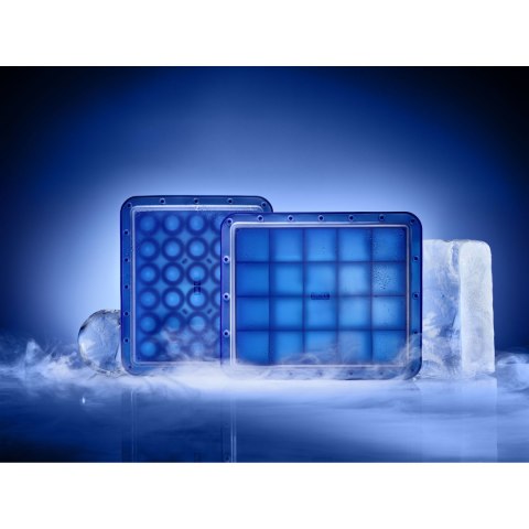 Foremka na lód 12 dużych kostek rozmiar kostki 5 x 5 x 5 CM