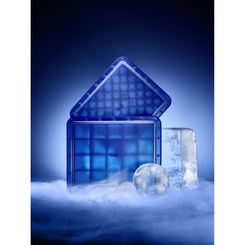 Foremka na lód 12 dużych kostek rozmiar kostki 5 x 5 x 5 CM