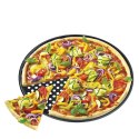 Forma do pizzy blacha stalowa śred. 36 cm KUCHENPROFI