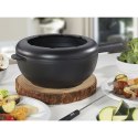 Garnek do fondue serowego 2 L żeliwo czarny SPRING