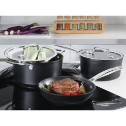 Rondel z powłoką nieprzywierającą i szklaną pokrywką 2,2 L 18 cm średnica