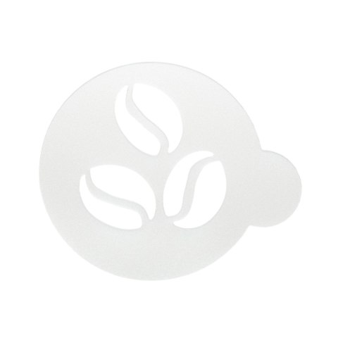 Szablony do dekoracji kawy CILIO 6 sztuk śred. 9 cm