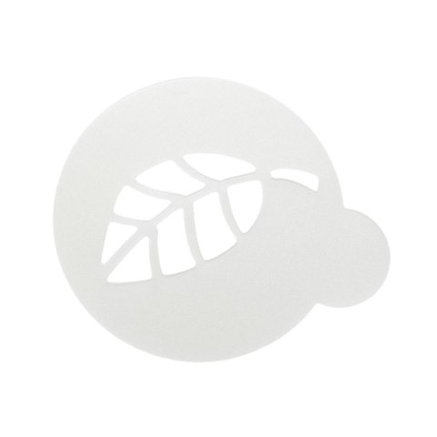 Szablony do dekoracji kawy CILIO 6 sztuk śred. 9 cm