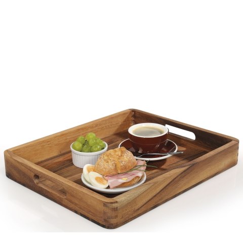 Taca akacjowa ZASSENHAUS 44 x 36 x 6 CM