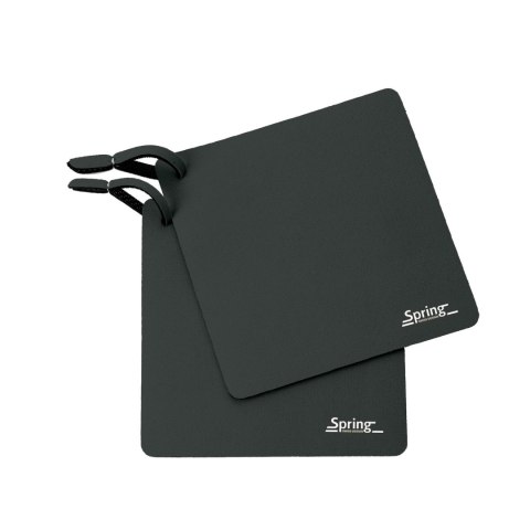 Uchwyty do gorących naczyń 2 sztuki neopren 17 x 17 cm czarne