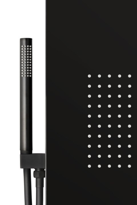 Panel prysznicowy Corsan DUO Termostat Czarny