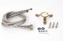 Bateria wannowa wolnostojąca Corsan CMM35CH Lugo chromowana