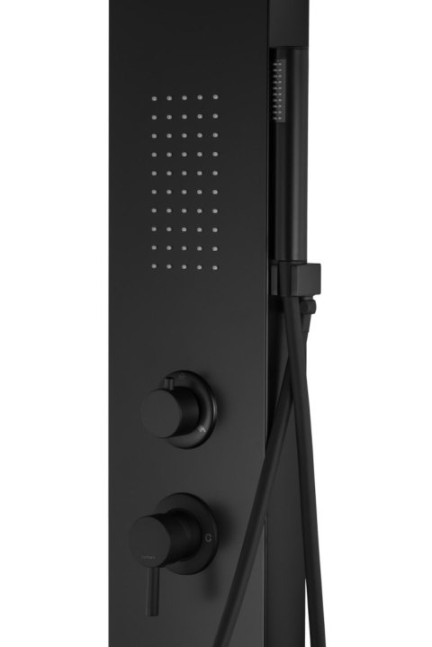 Panel prysznicowy Corsan ALTO Mieszacz Czarny