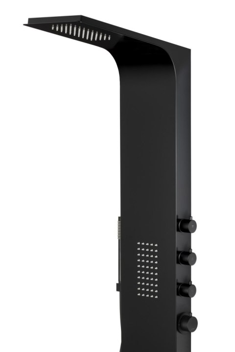 Panel prysznicowy Corsan DUO Mieszacz Czarny